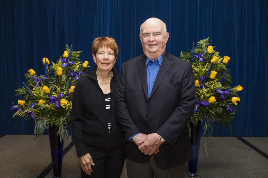 Michael's parents - Sally and Richard Wien; UAF Photo by JR Ancheta.
