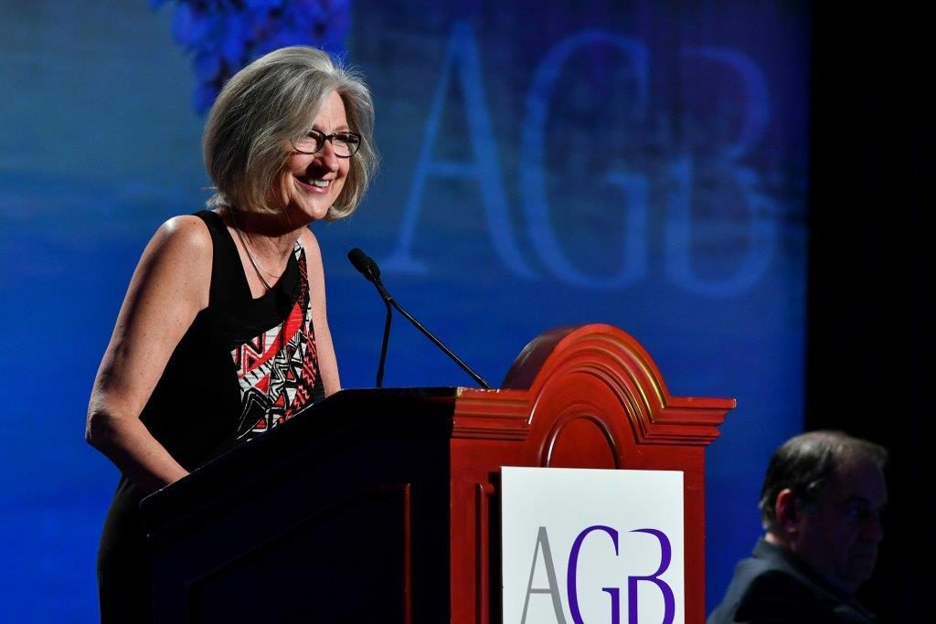 Mary speaking at the Association of Governing Boards of Universities and Colleges’ National Conference on Trusteeship