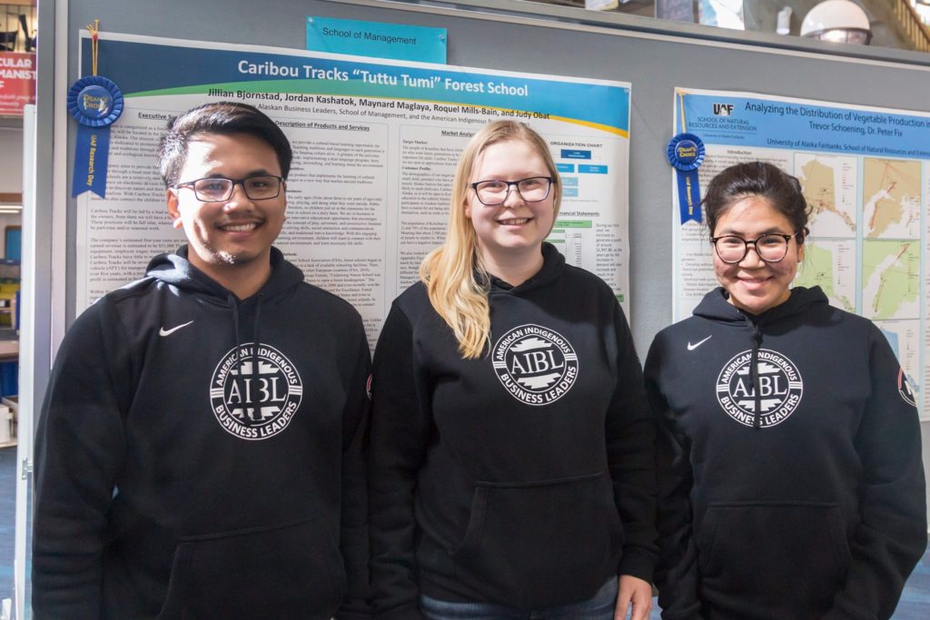 Students at competition