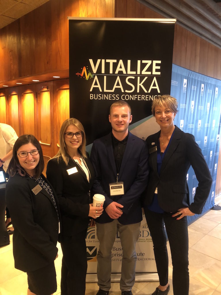 Claire Everts, Paige Best, Cole Berner, and Tammy Tragis-McCook