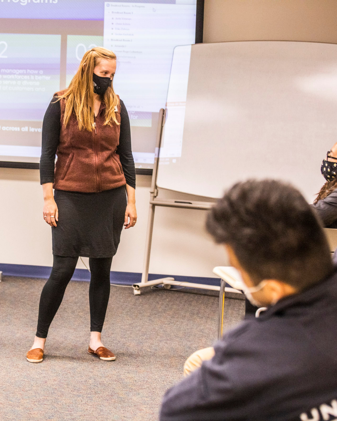 Amanda Langhorst teaching