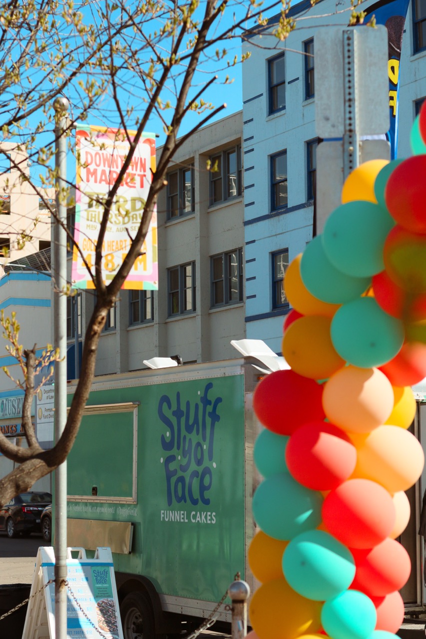 Stuff Yo Face food truck at downtown festival