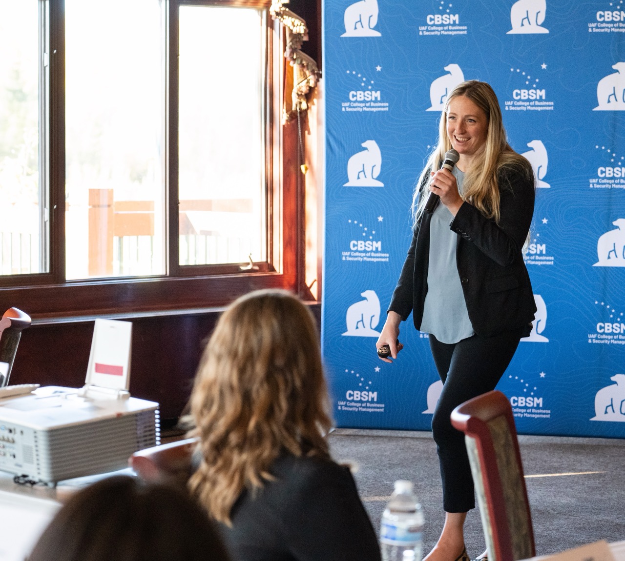Melissa Jay (KPMG) presenting at the 2026 Etiquette Seminar