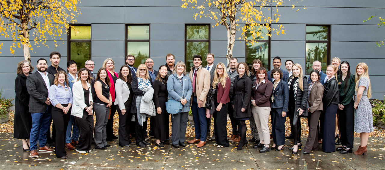 A group photo of the attendees from the CBSM Etiquette event