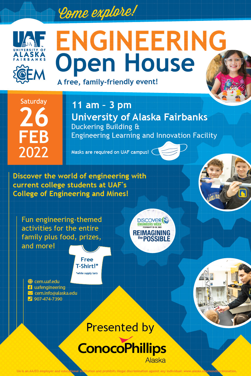 UAF Engineering Open House will be Feb. 26 UAF news and information