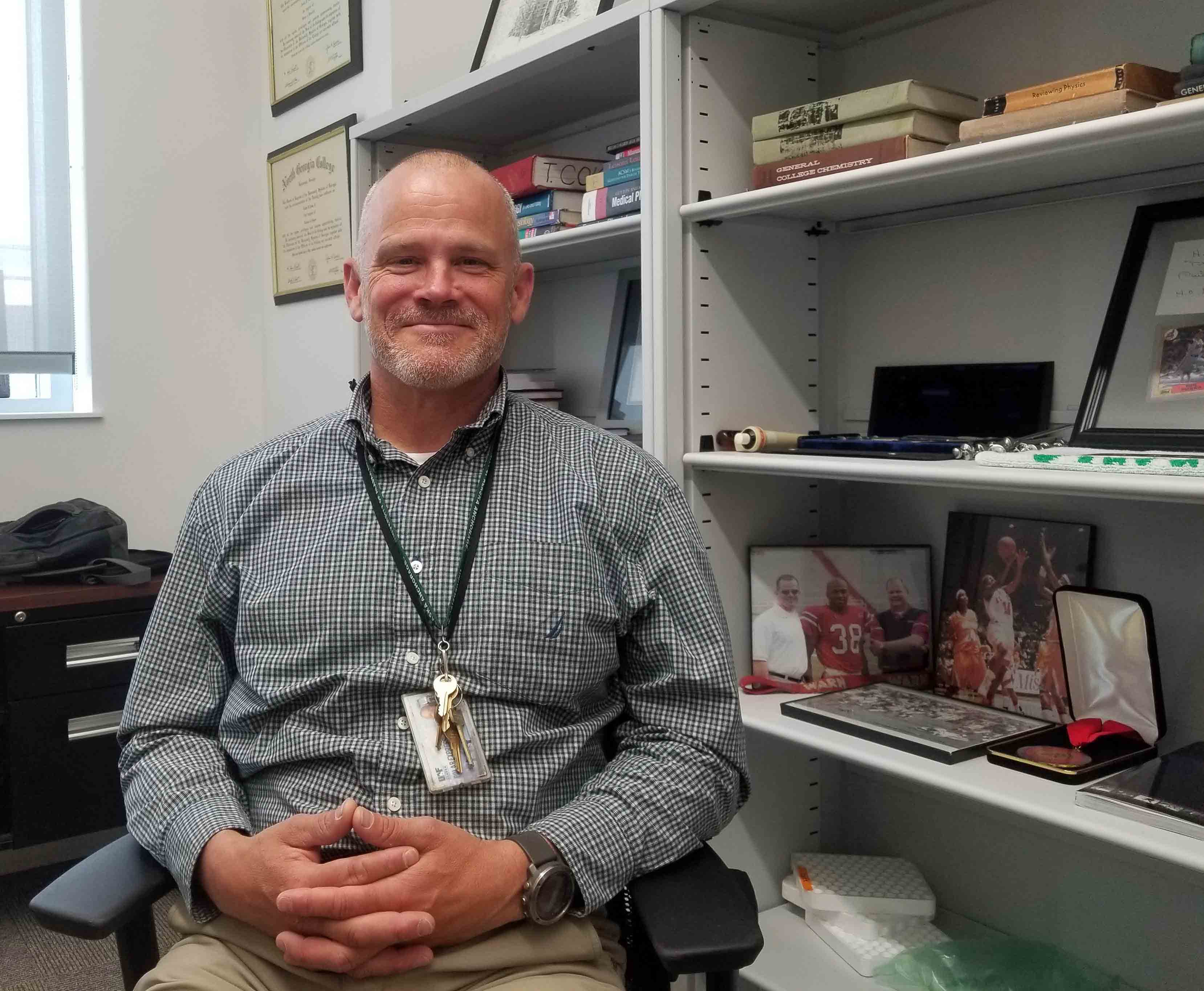 Dr Robert Coker has used his biomedical research to start a business using SBIR and STTR grants. Photo Amanda Byrd/OIPC