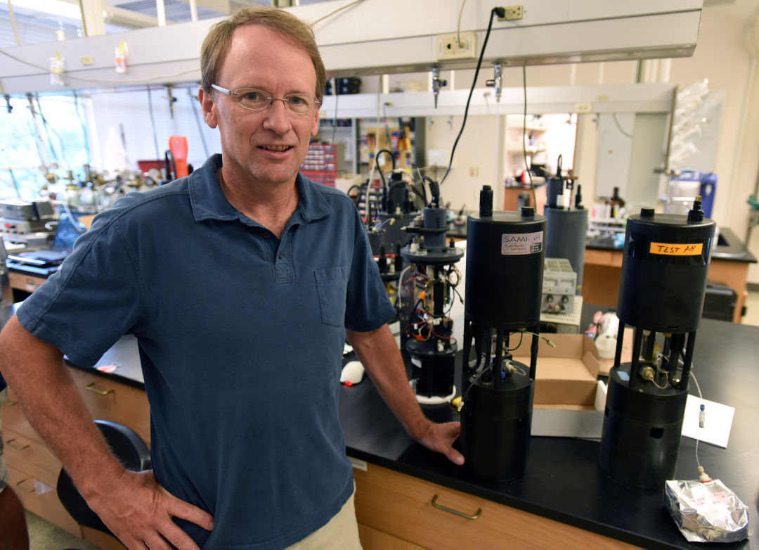 Michael DeGrandpre of the University of Montana will be the next I2 speaker. Photo from https://missoulian.com.