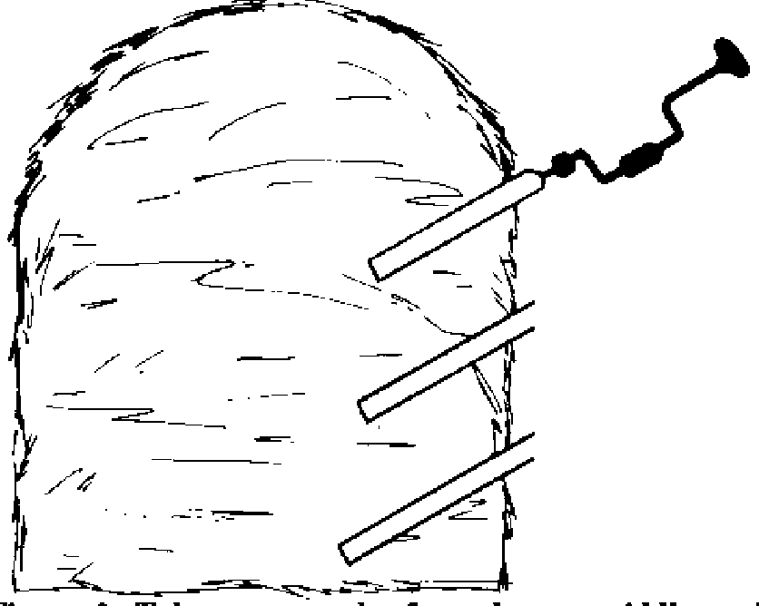Take core sample from the top, middle and bottom of each loosemachine-made stack