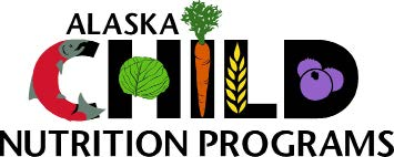 Logo spelling out child nutrition programs