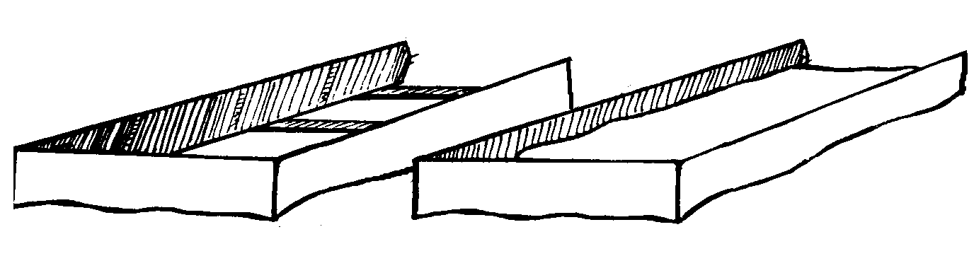 Placement of frames.