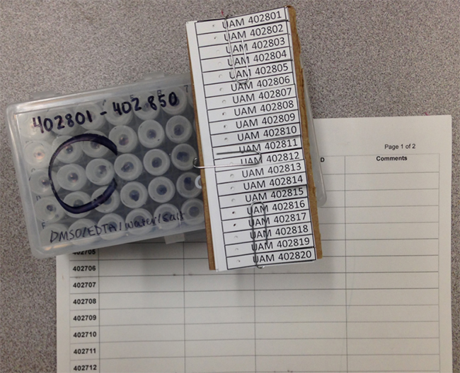 specimen preservation materials