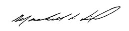 Marshall Lind signature
