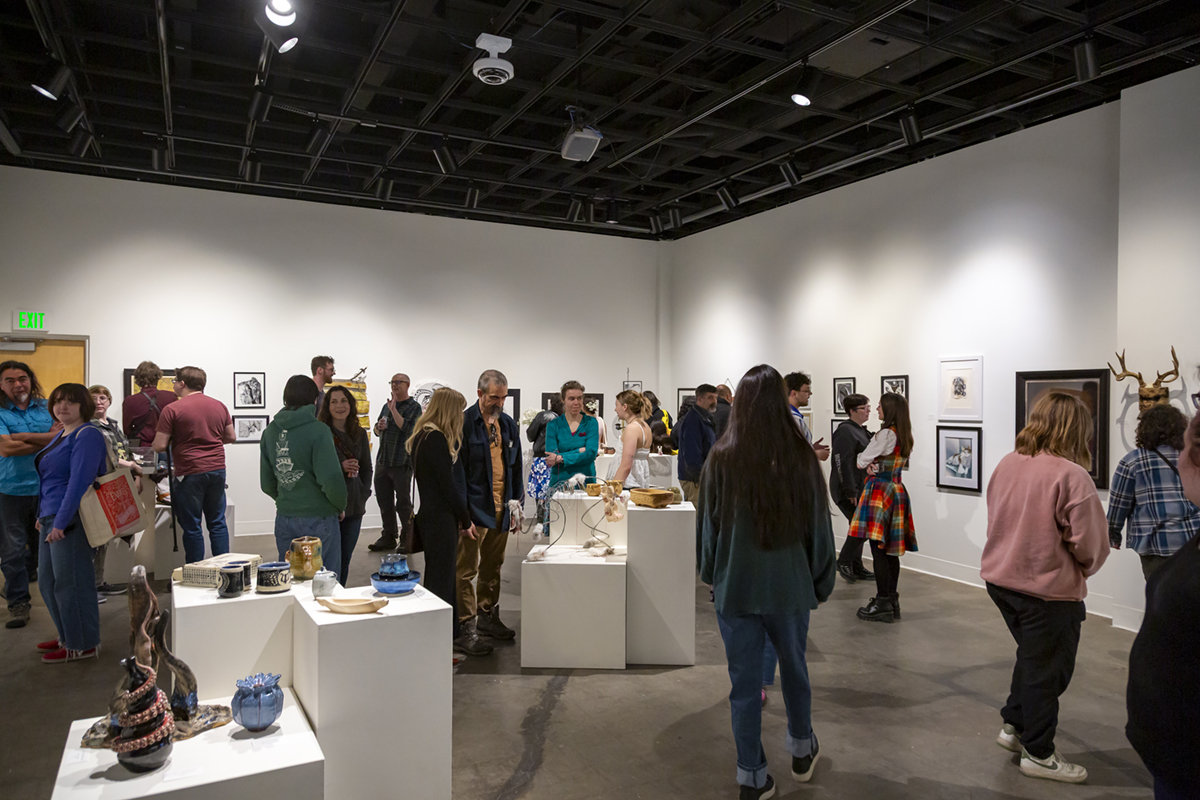 2025 Juried Student Exhibition. UAF Photo by Sarah Manriquez