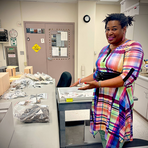 MoHagani Magnetek. Photo courtesy of the UAF Department of Anthropology