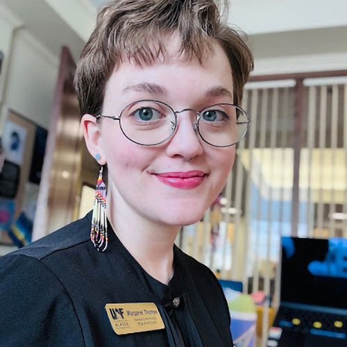 Margaret Thomas. Photo courtesy of Thomas