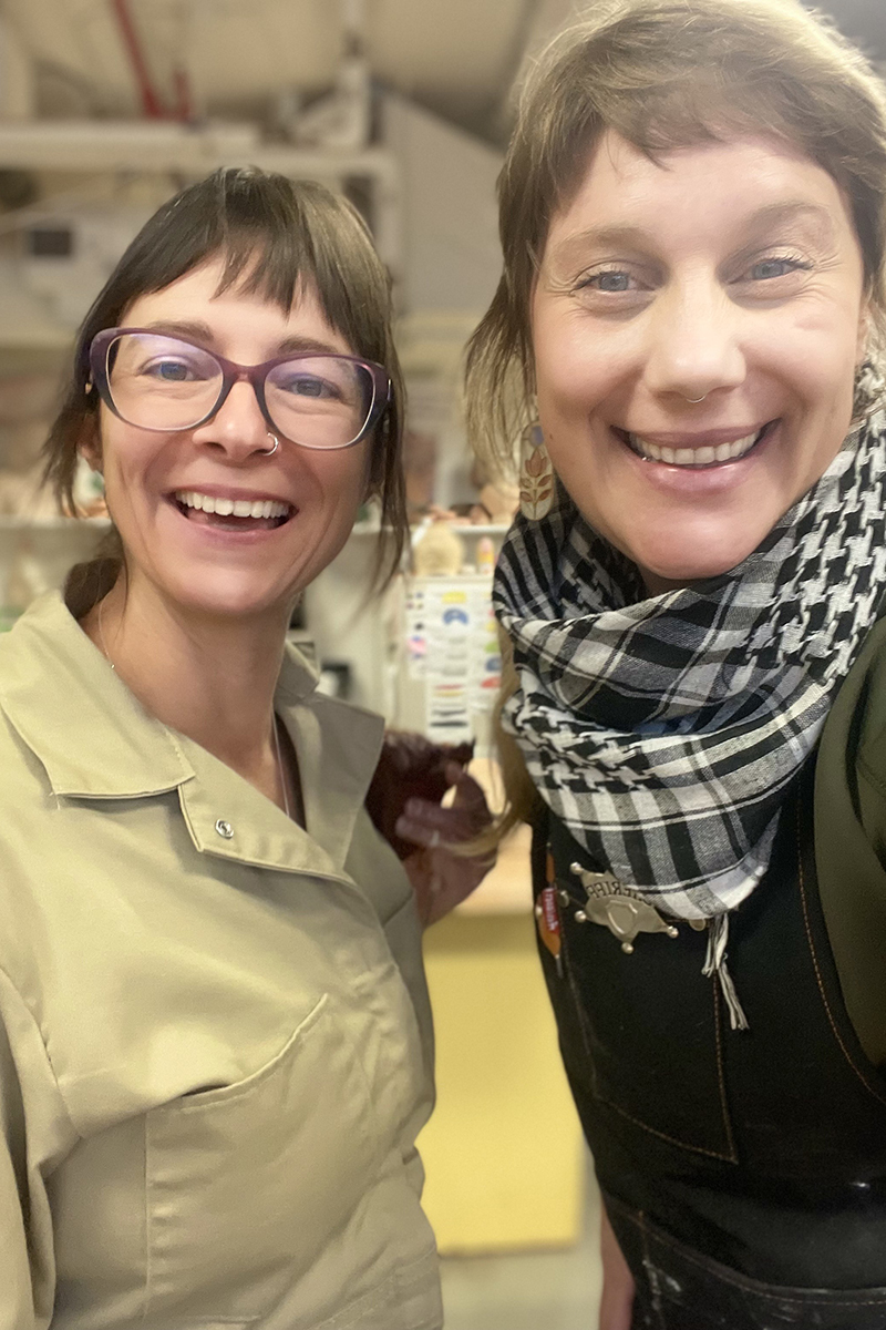 Dawn Holder (left) and Somer Hahm (right). Photo courtesy of Somer Hahm