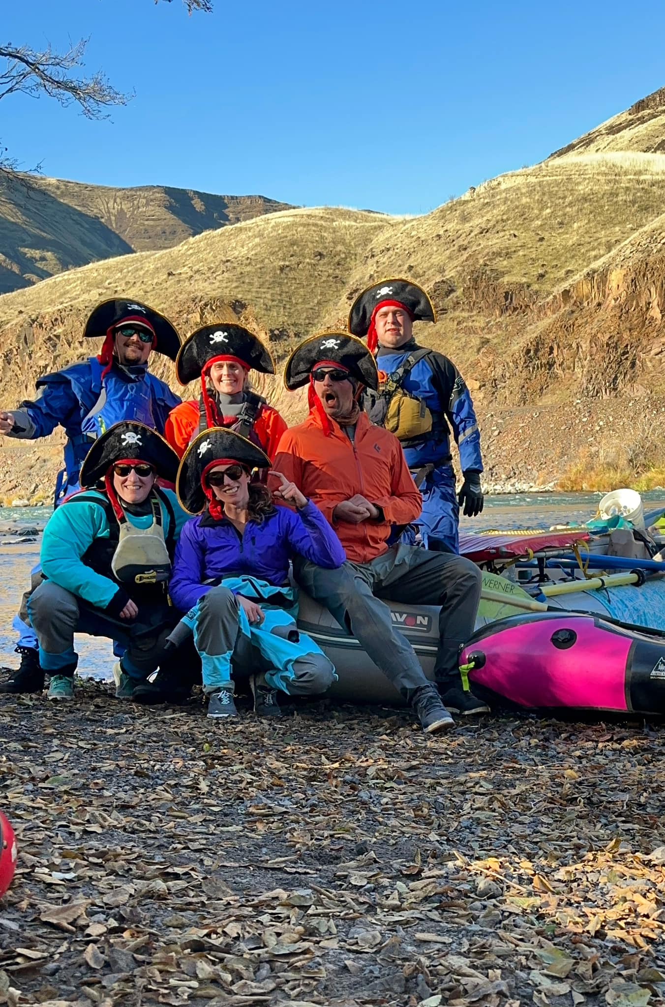 Tim Ott and friends dressed as pirates. Photo courtesy of Tim Ott 