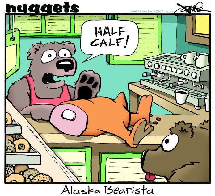 Alaskan Bearista, comic by Jamie Smith.