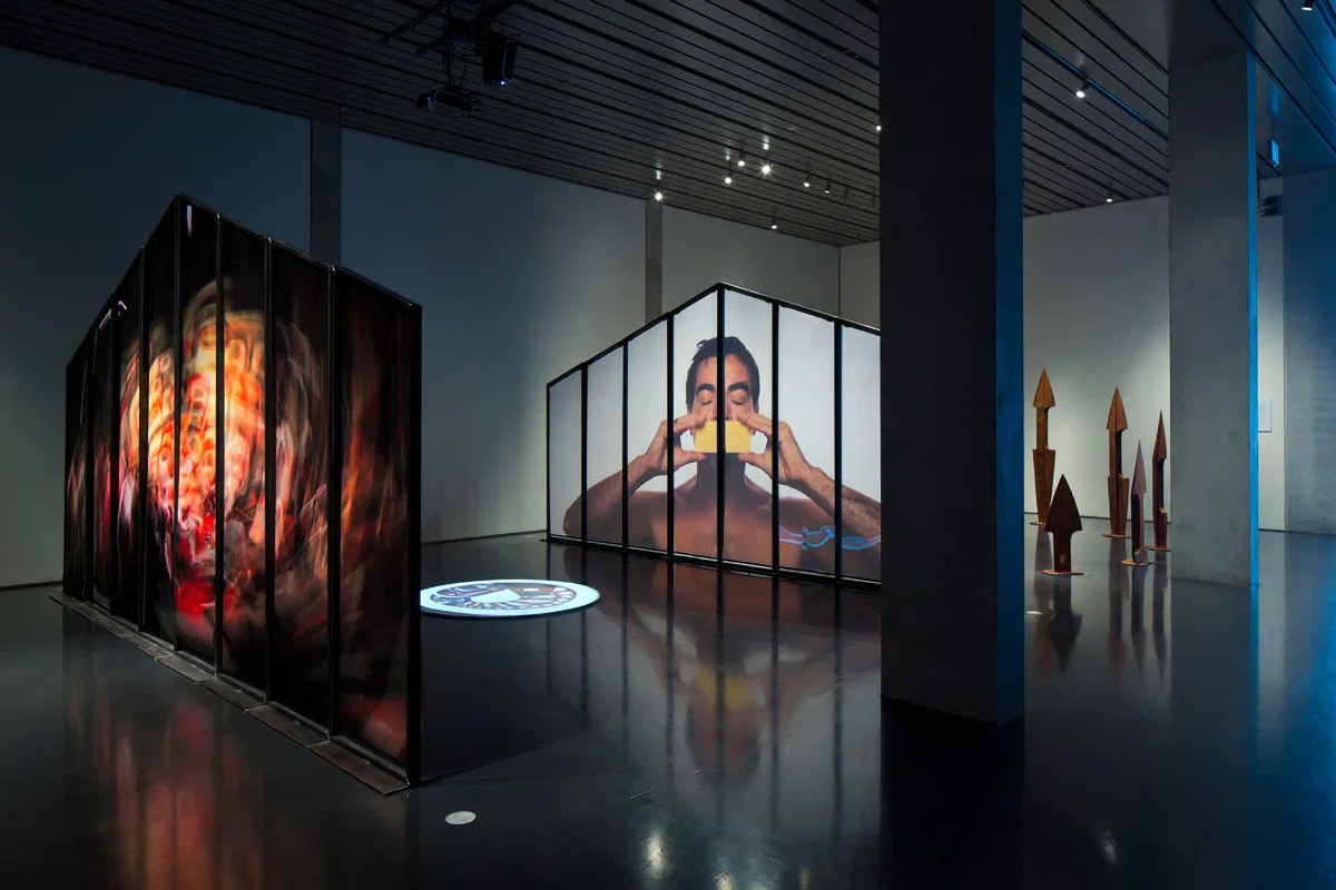 Installation image from Finding My Song by Da-ka-xeen Mehner