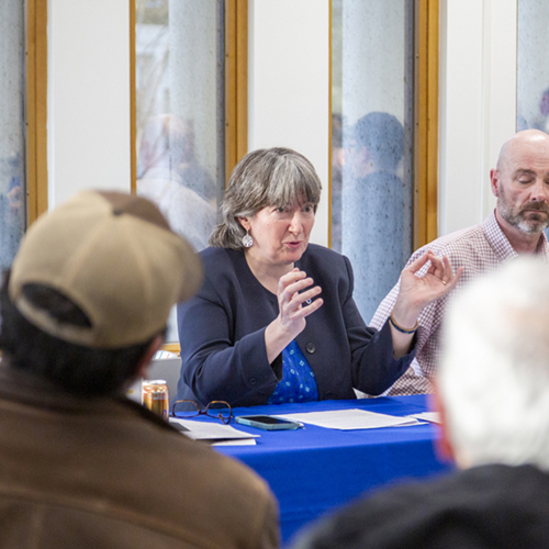 Carol Gray. UAF Photo by Sarah Manriquez