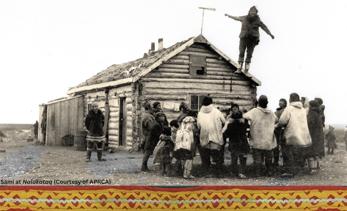 Sámi at Nalukataq. Photo courtesy of APRCA