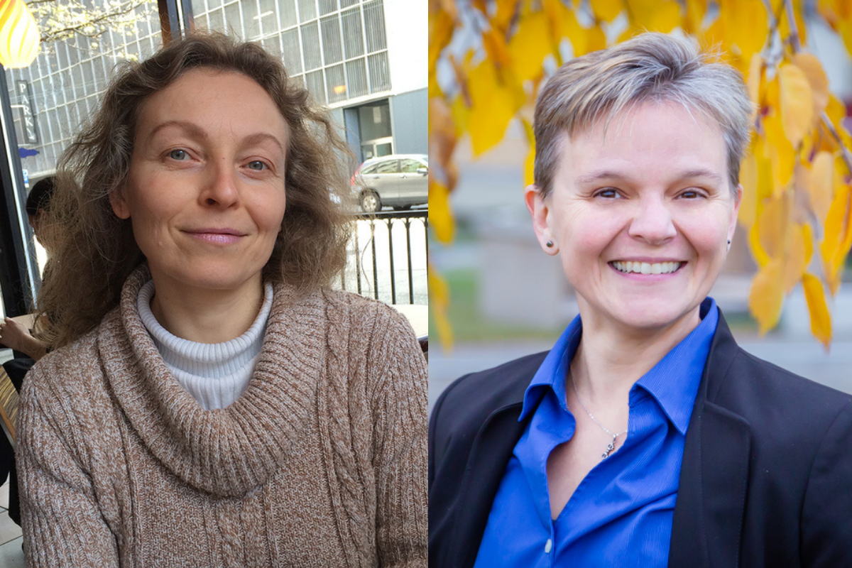 Svetlana Nuss (left) and Wendy Whitehead Martelle (right)