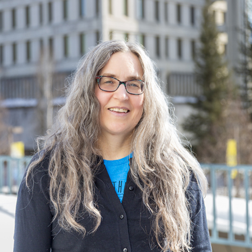 Jennifer Schell. UAF Photo by Sarah Manriquez