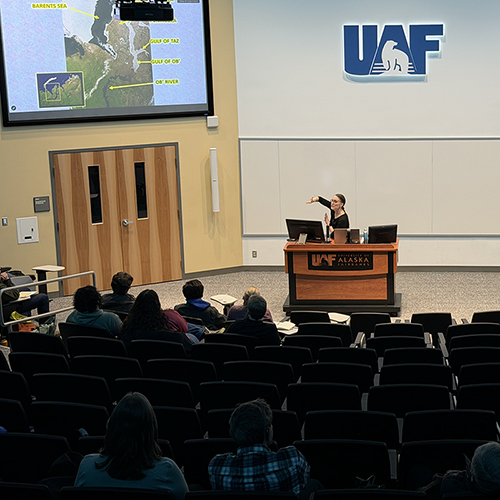Dr. Erika Monahan presents on the first atlas of Siberia, exploring how early modern maps reveal Arctic movement, environment and empire.
