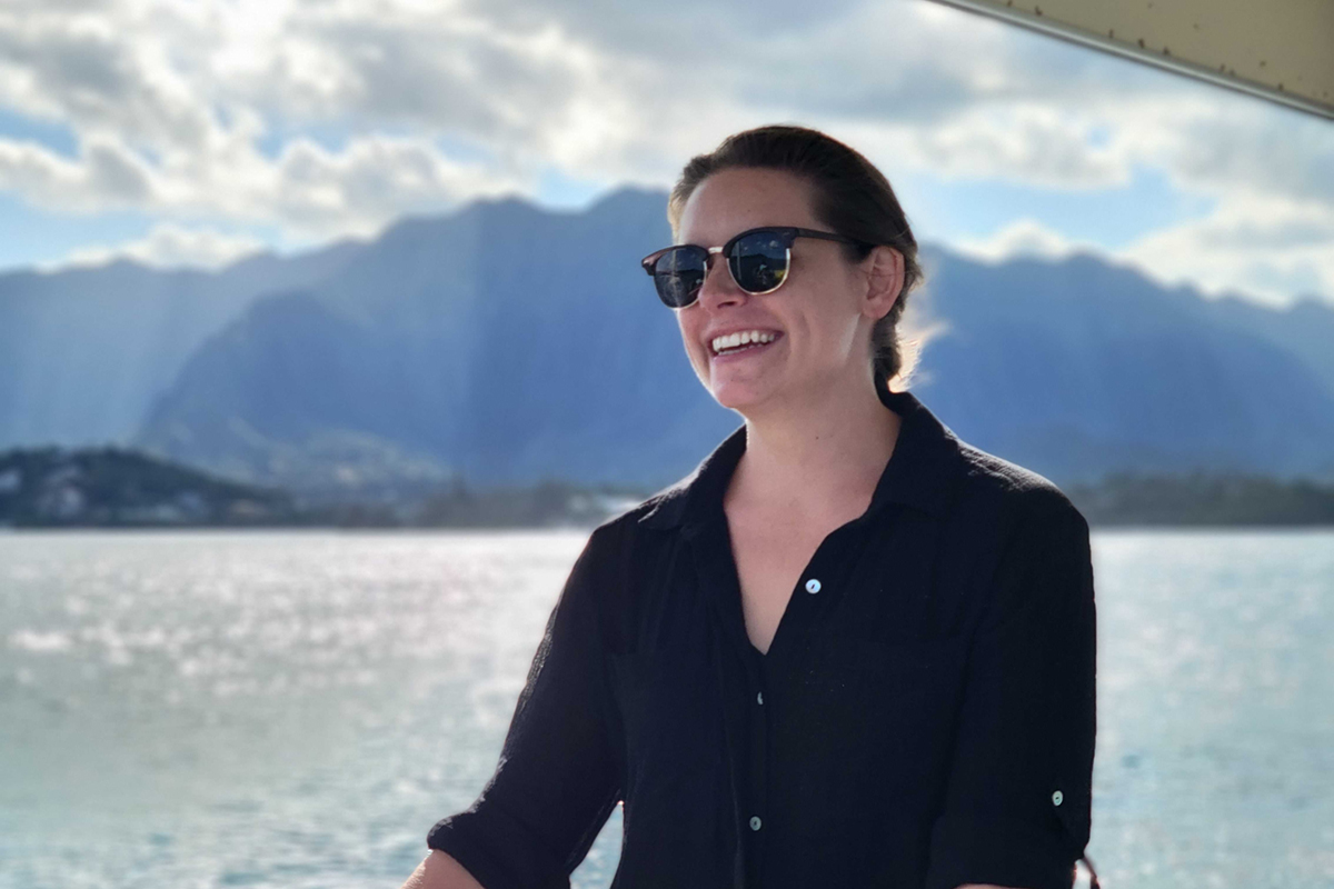 Courtney Clough. Photo courtesy of Clough