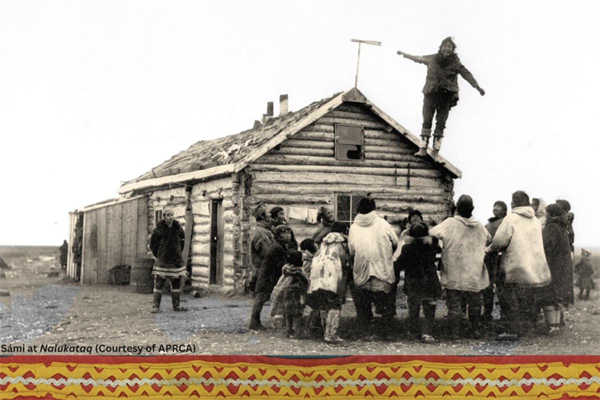 Sami at Nalukataq. Photo courtesy of APRCA