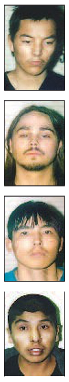 Top to Bottom: George Frese, Kevin Pease, Marvin Roberts, Eugene Vent