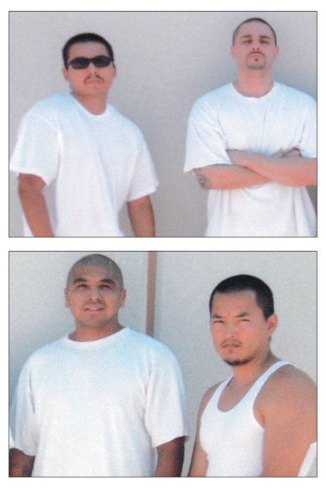 Eugene Vent and George Frese at the Red Rock Correctional Center in Elroy, AZ 