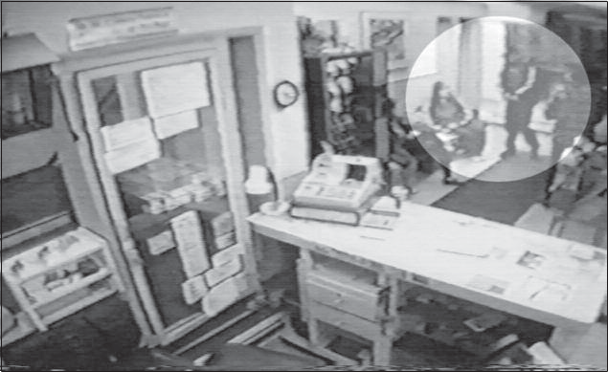 Alaskan Motor Inn’s lobby surveillance camera captured Eugene Vent about 4 a.m., Oct. 12, 1997, chatting with a woman shortly after she checked out, complaining that kids were partying without permission in Room 107.