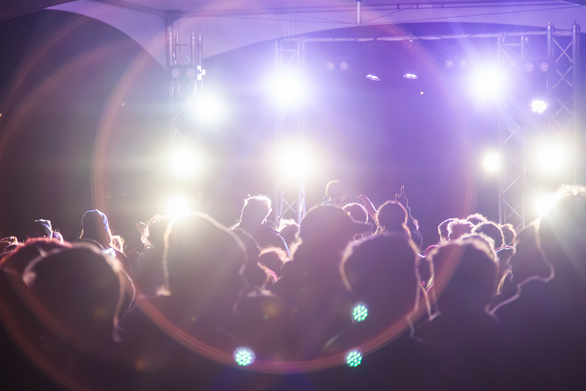 Bonfires are set ablaze as students enjoy the intense heat, dancing and table games available at the 2024 Starvation Gulch event held in the Nenana Parking Lot of Troth Yeddha' Campus, Oct. 12, 2024. UAF Photo by Taggart Burkhart