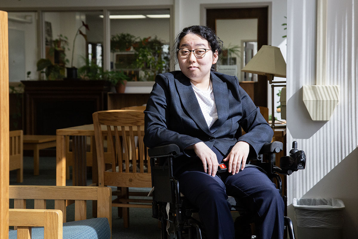 Jung Woo Maeng. UAF Photo by Sarah Manriquez