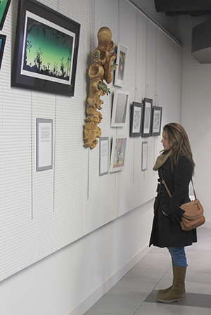 Image showing art show exhibit