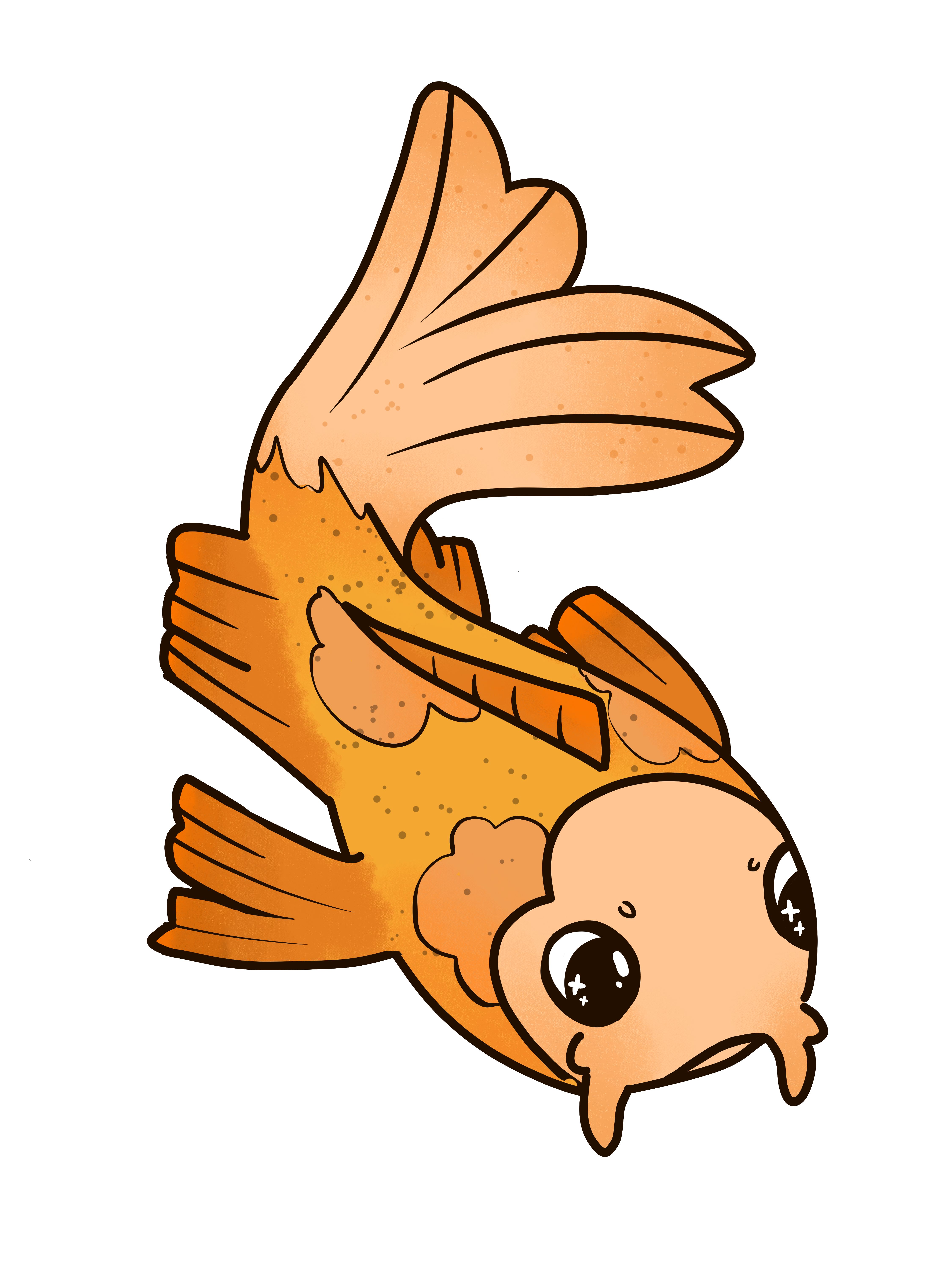 Bright Orange Fish