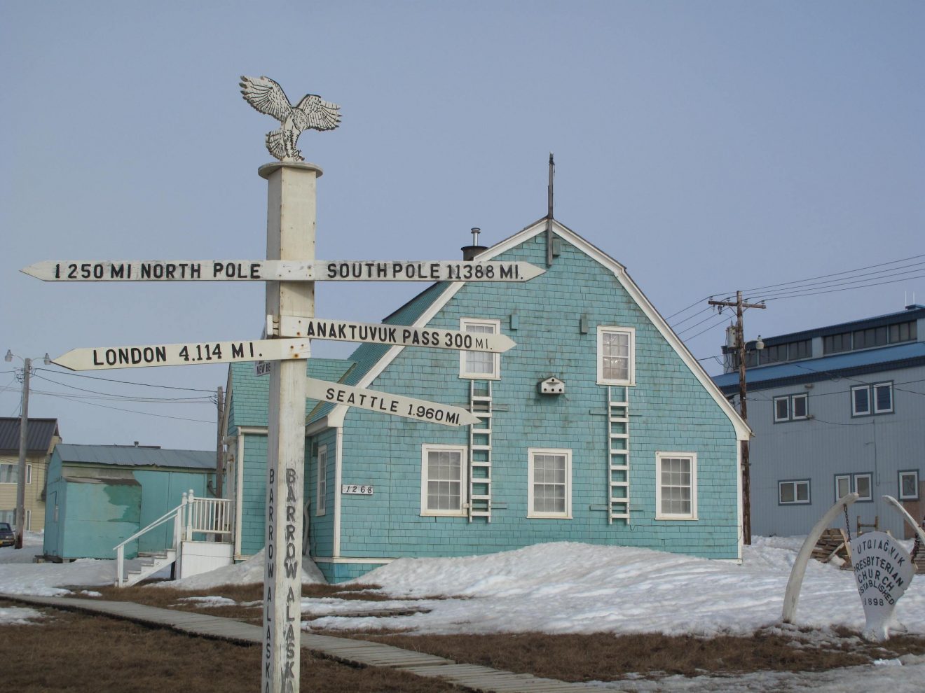 Utqiagvik, where the climate has changed