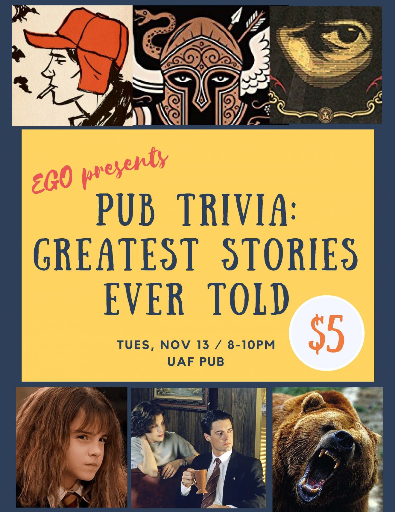 Greatest stories ever told flyer