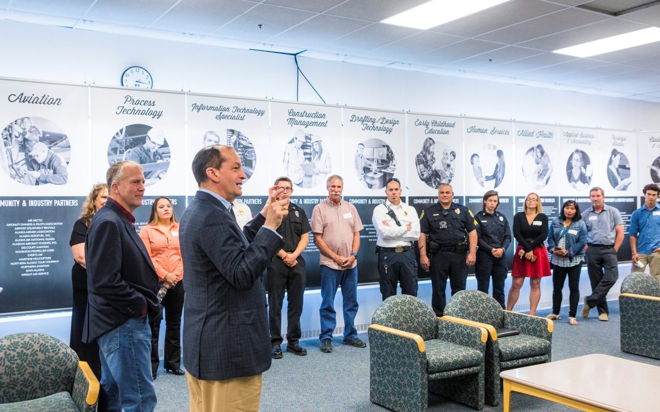 U.S. Secretary of Labor visits CTC over the summer