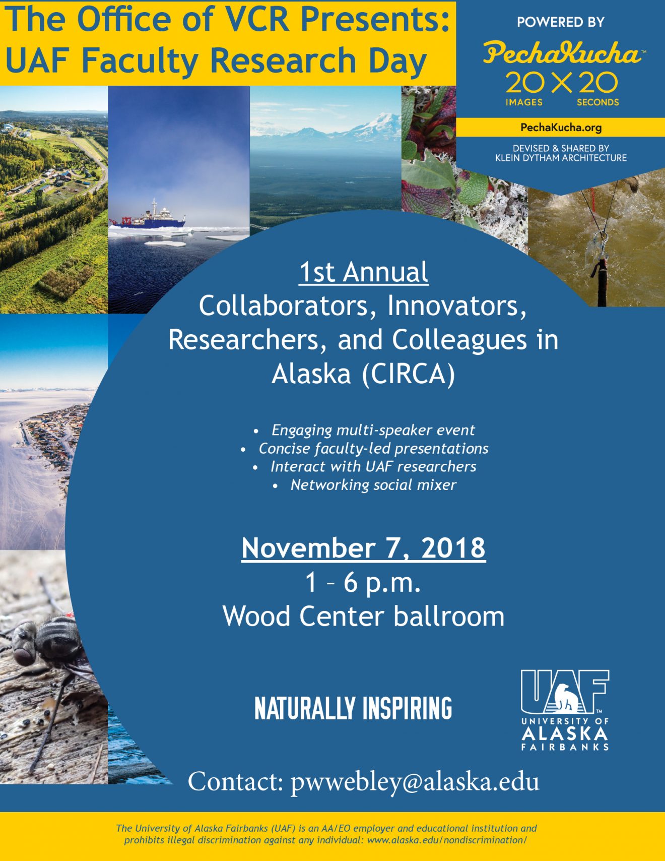 Faculty Research Day flyer