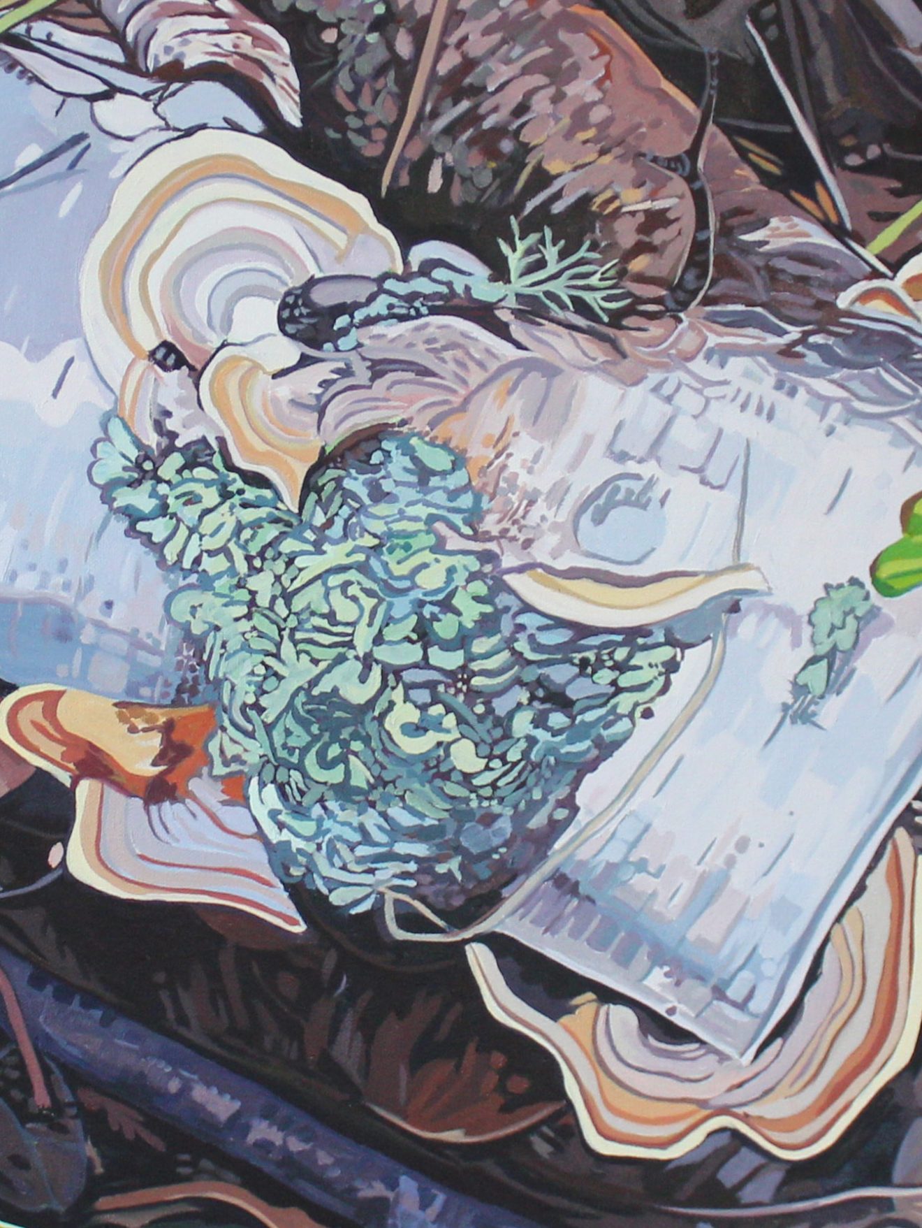 New artwork on display in the museum café