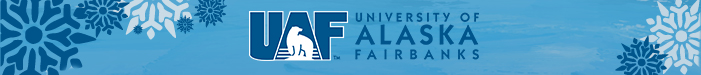 UAF holiday footer image