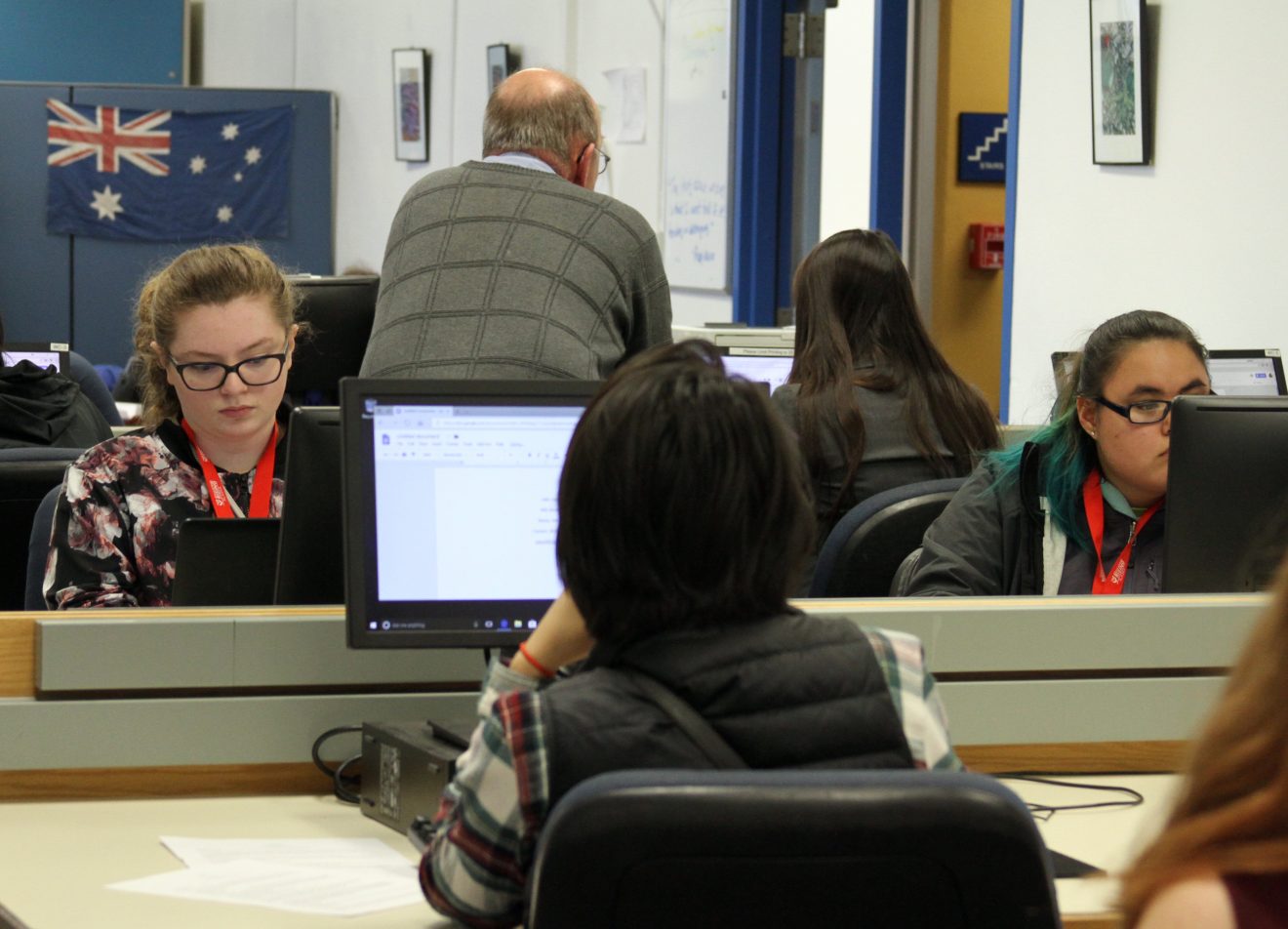 Yuri Bult-Ito photoStudents at the 2018 Educators Rising conference at UAF participants attend a resume writing workshop.