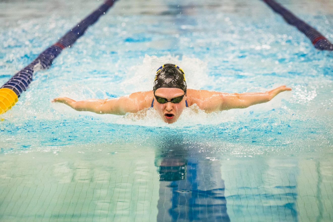 Oda Bygdnes swimming butterfly