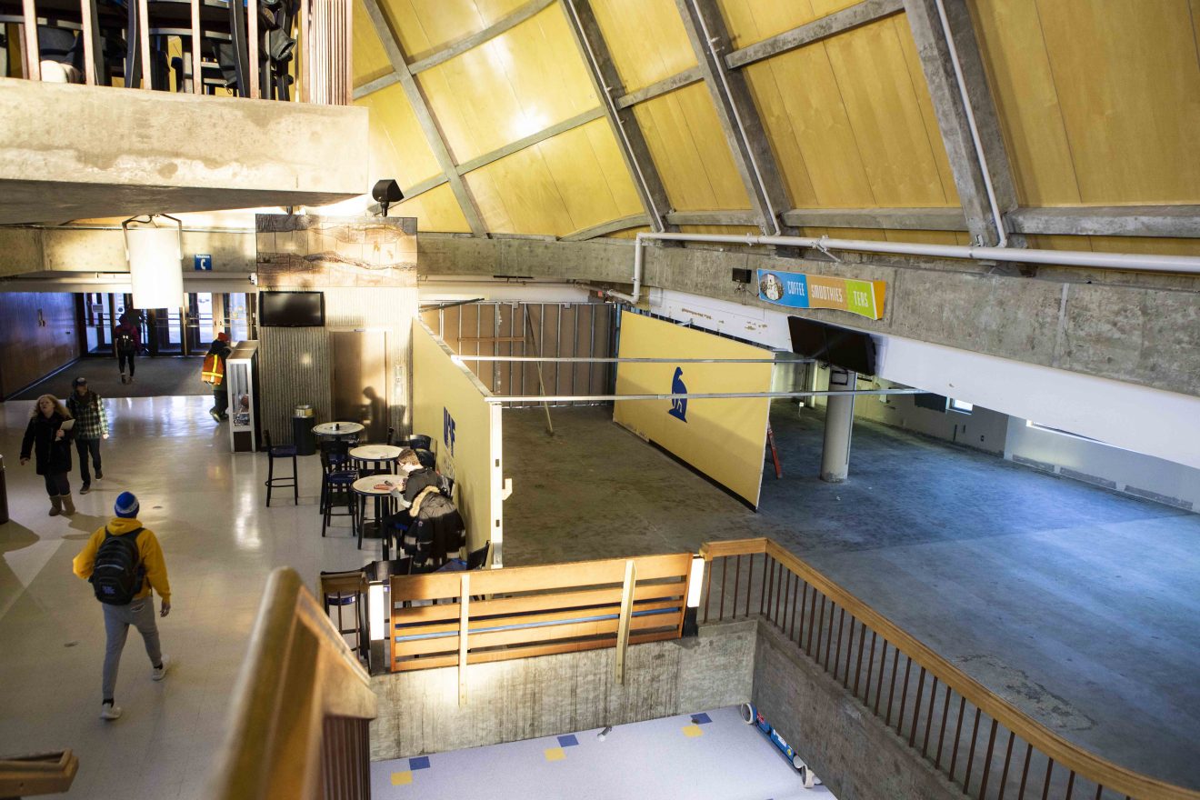 The former Polar Perk location is being transformed into offices for the Sun Star and KSUA.