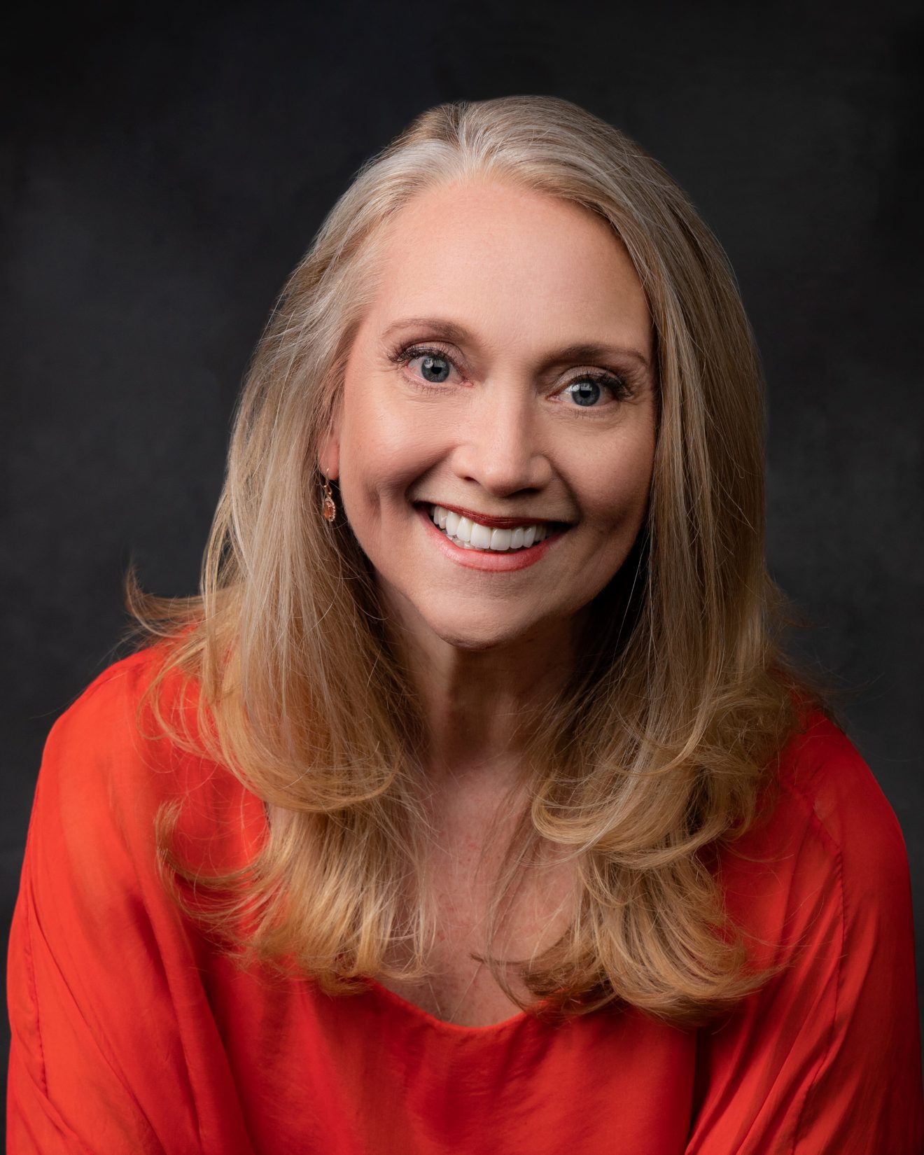 Studio head shot of Gretchen Gordon