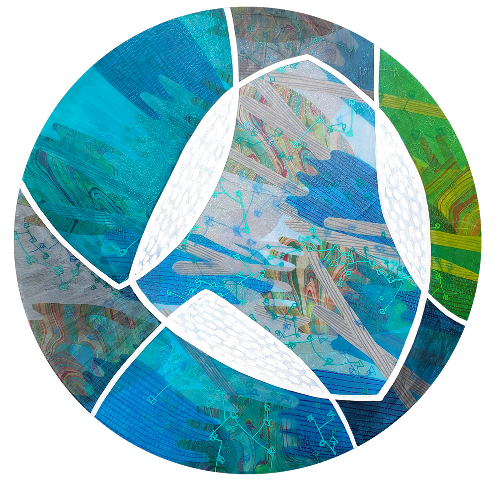 "Lightness of Being 7" by Jennifer Moss.