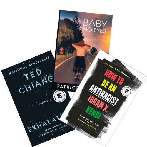 Cover images of three books for summer book club by UA Press