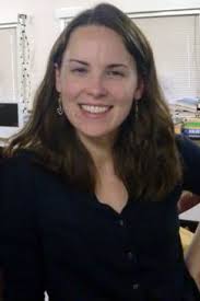 Head shot of a woman in an office
